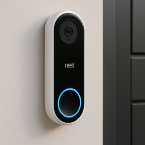Google – Nest Hello Smart Wi-Fi Video Doorbell